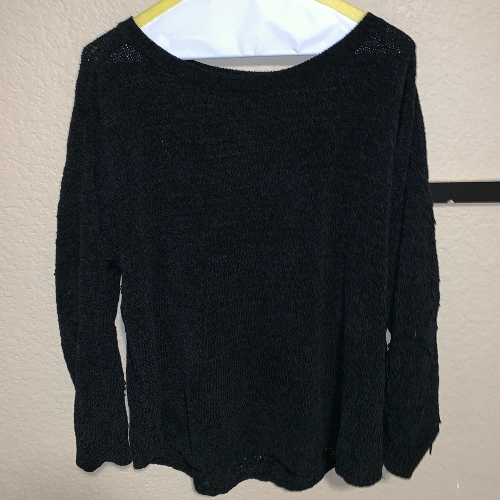 Black sweater